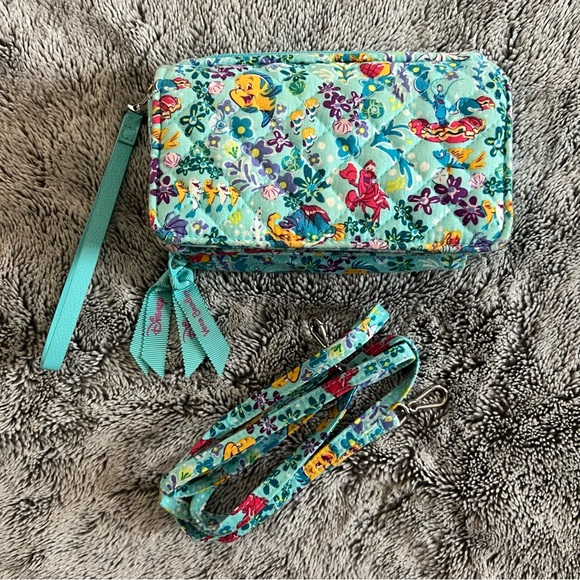 ✨ SOLD ✨ Vera Bradley | The Little Mermaid RFID All In One Crossbody - Picture 2 of 3